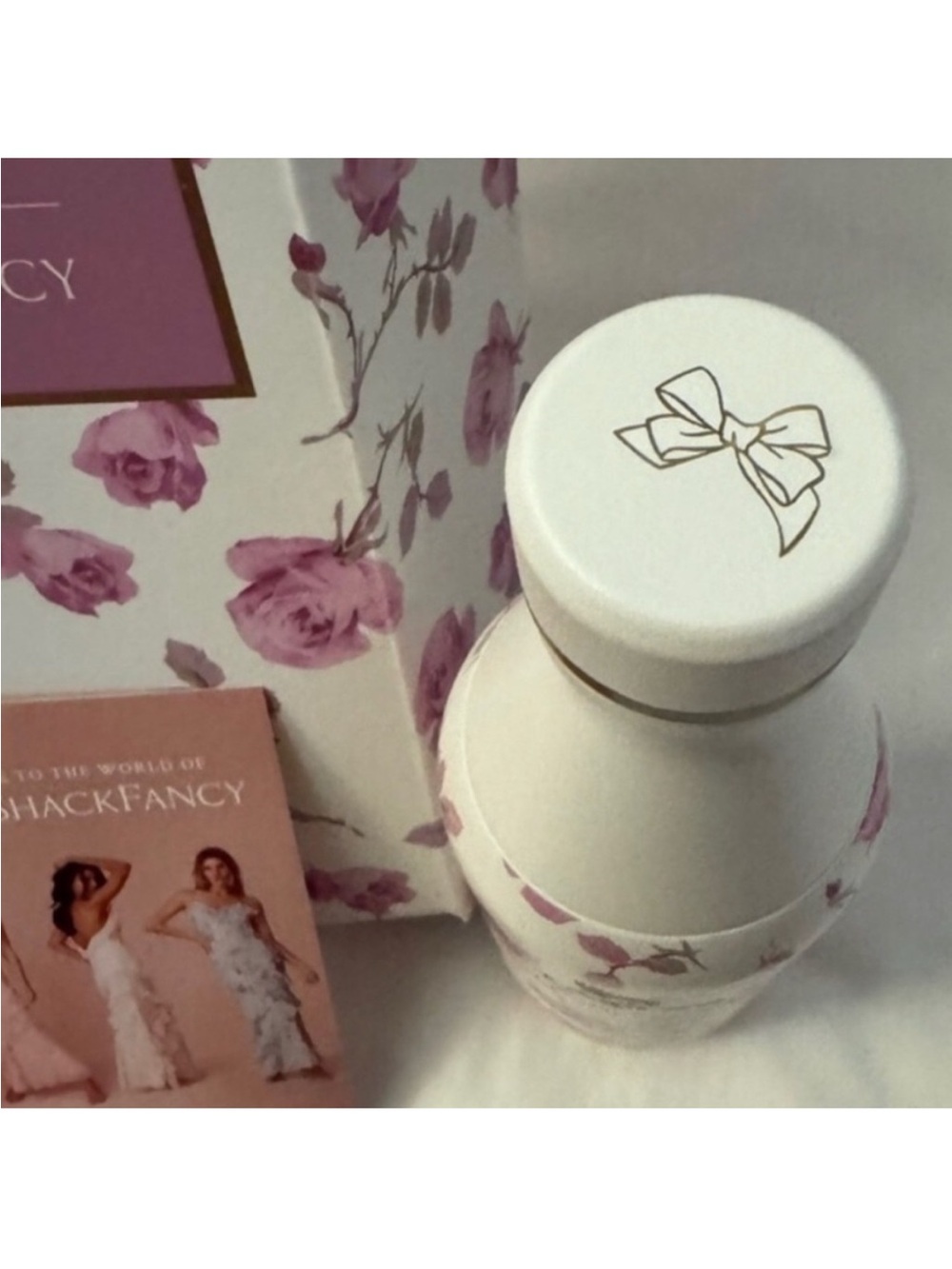 The STANLEY X Love Shack Fancy All Day Slim Bottle 12 OZ - Picture 4 of 6